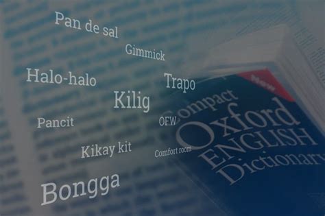 Bongga! What having Philippine English words in the Oxford .